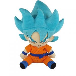 Dragon Ball Super: Super Saiyan Blue Goku Sitting Plush (Ressurection of F)