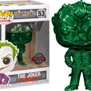 Batman: Arkham Asylum - Joker (Chrome Green) Pop Figure (Special Edition)