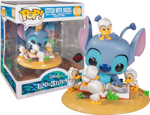 Funko POP! Disney Stitch with Ducks Vinyl Figure