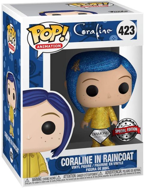Coraline: Coraline (Diamond) Pop Figure (Special Edition)