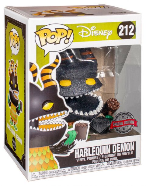 Nightmare Before Christmas: Harlequin Demon (Diamond) Pop Figure (Special Edition)
