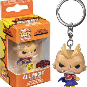 Key Chain: My Hero Academia - All Might (Silver Age) (GITD) (Special Edition)