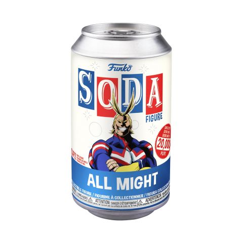 My Hero Academia: All Might Vinyl Soda Figure (Limited Edition: 20,000 PCS)