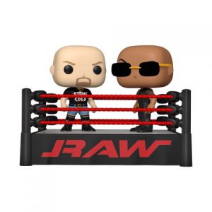 WWE: Dwayne 'The Rock' Johnson vs 'Stone Cold' Steve Austin Wrestling Moment Pop Figure