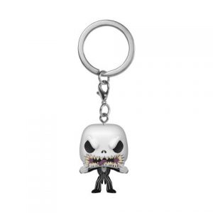 Key Chain: Nightmare Before Christmas - Jack (Scary Face) Pocket Pop