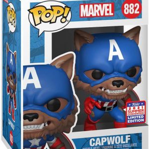Captain America: Year of the Shield - Capwolf Pop Figure (2021 Summer Convention Exclusive)